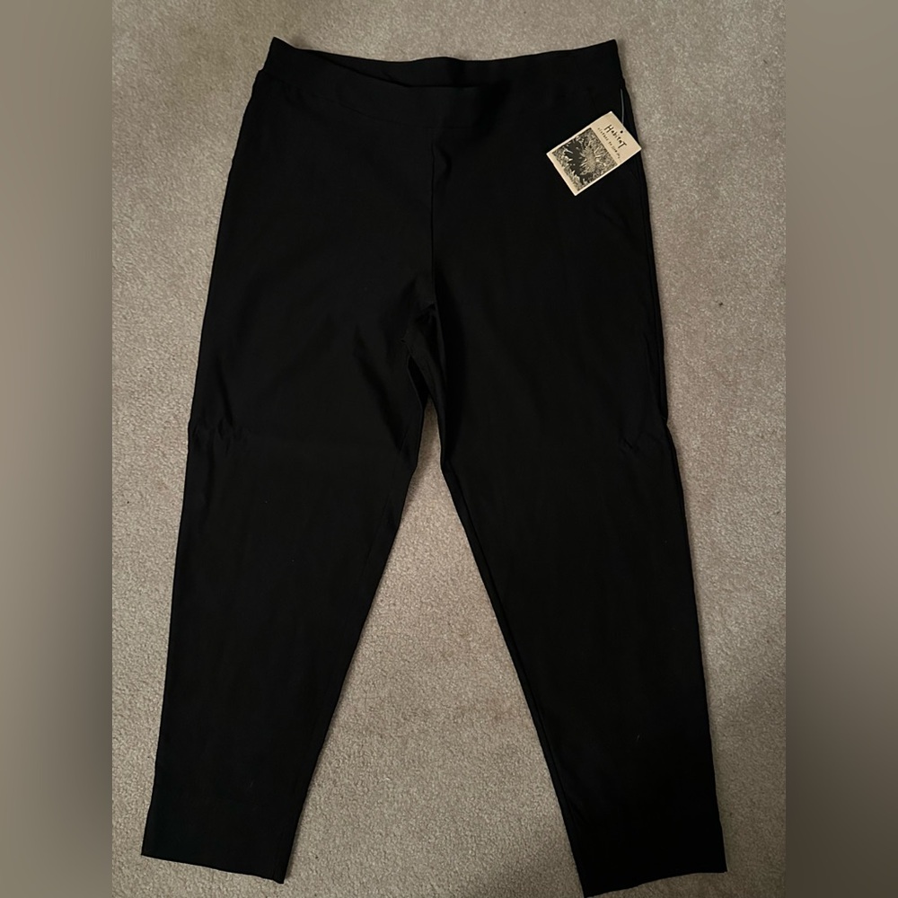 Habitat straight black pant, XL